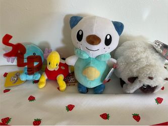POKEMON PLUSH LOT - SMALL SIZE POKEMON - NWT