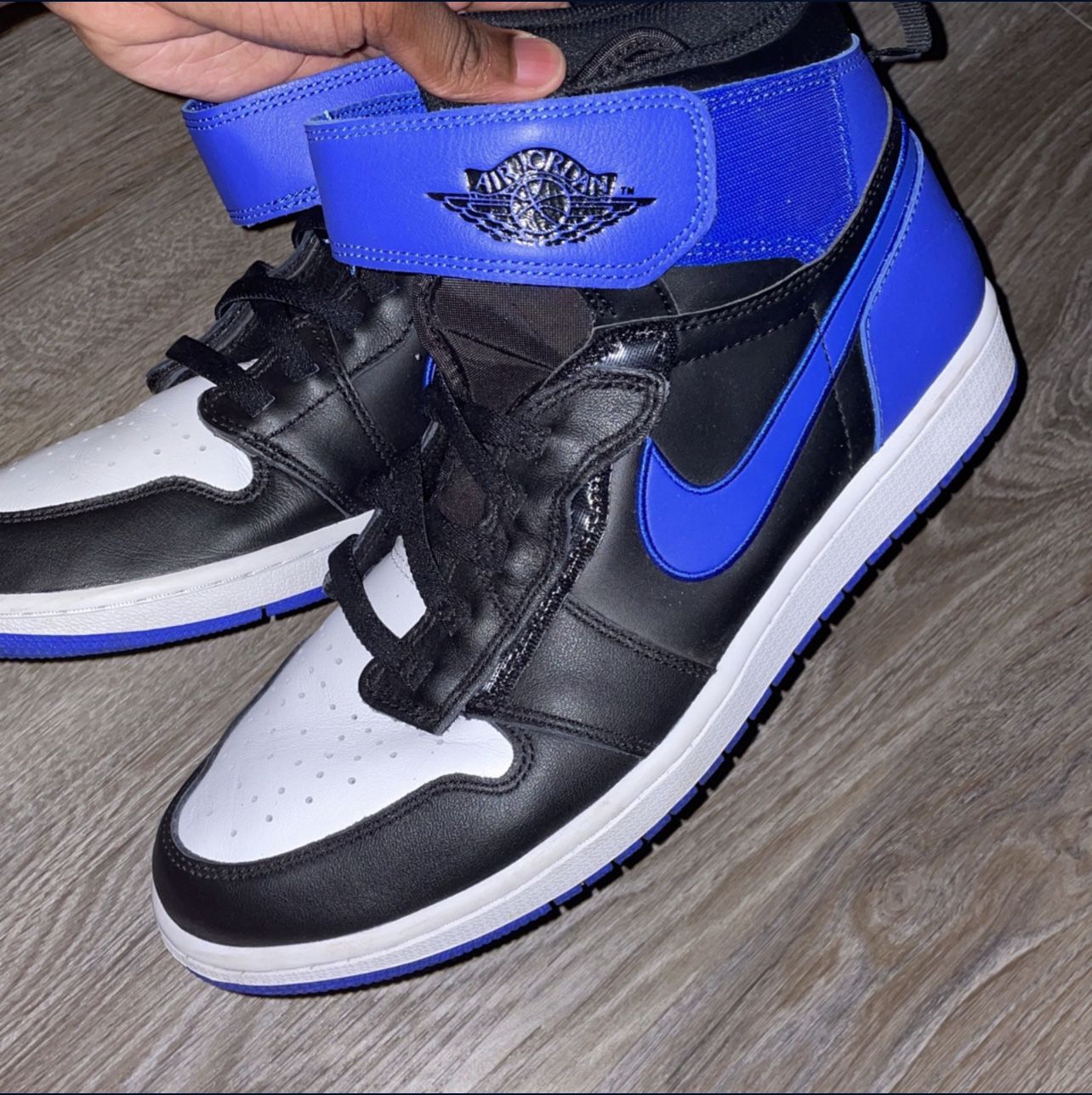 jordan 1 with strap
