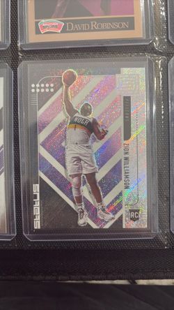 Set of ja, Zion, LeBron, and keldon cards