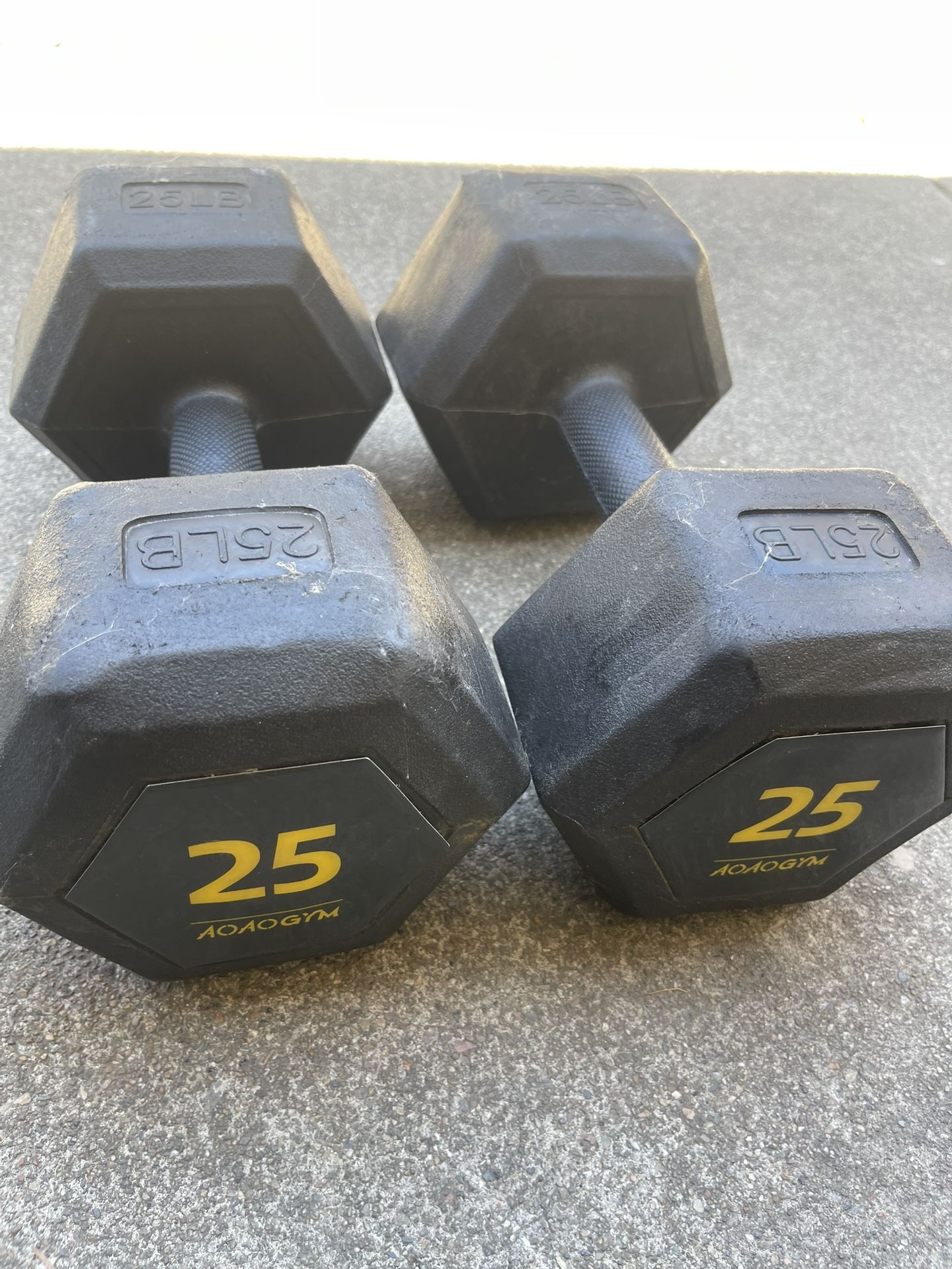 25lbs Dumbbells