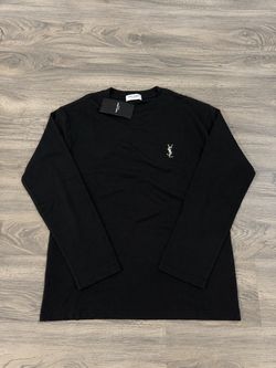 YSL Black Long Sleeve Shirt