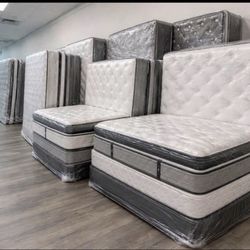 All Mattresses & Boxsprings On Sale!!!  Memory Foam, Pillowtop, Plush