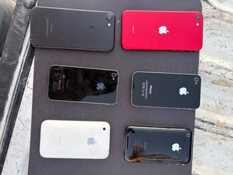 Lot of 6 Apple iPhones for Parts or Repair