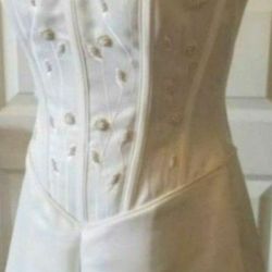 Paloma Blanca Wedding Gown - Beautiful White Wedding Dress - Size 8