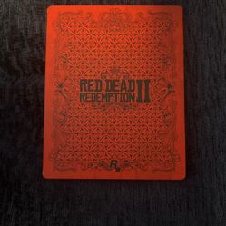 Xbox One Red Dead Redemption 2  Metal Case