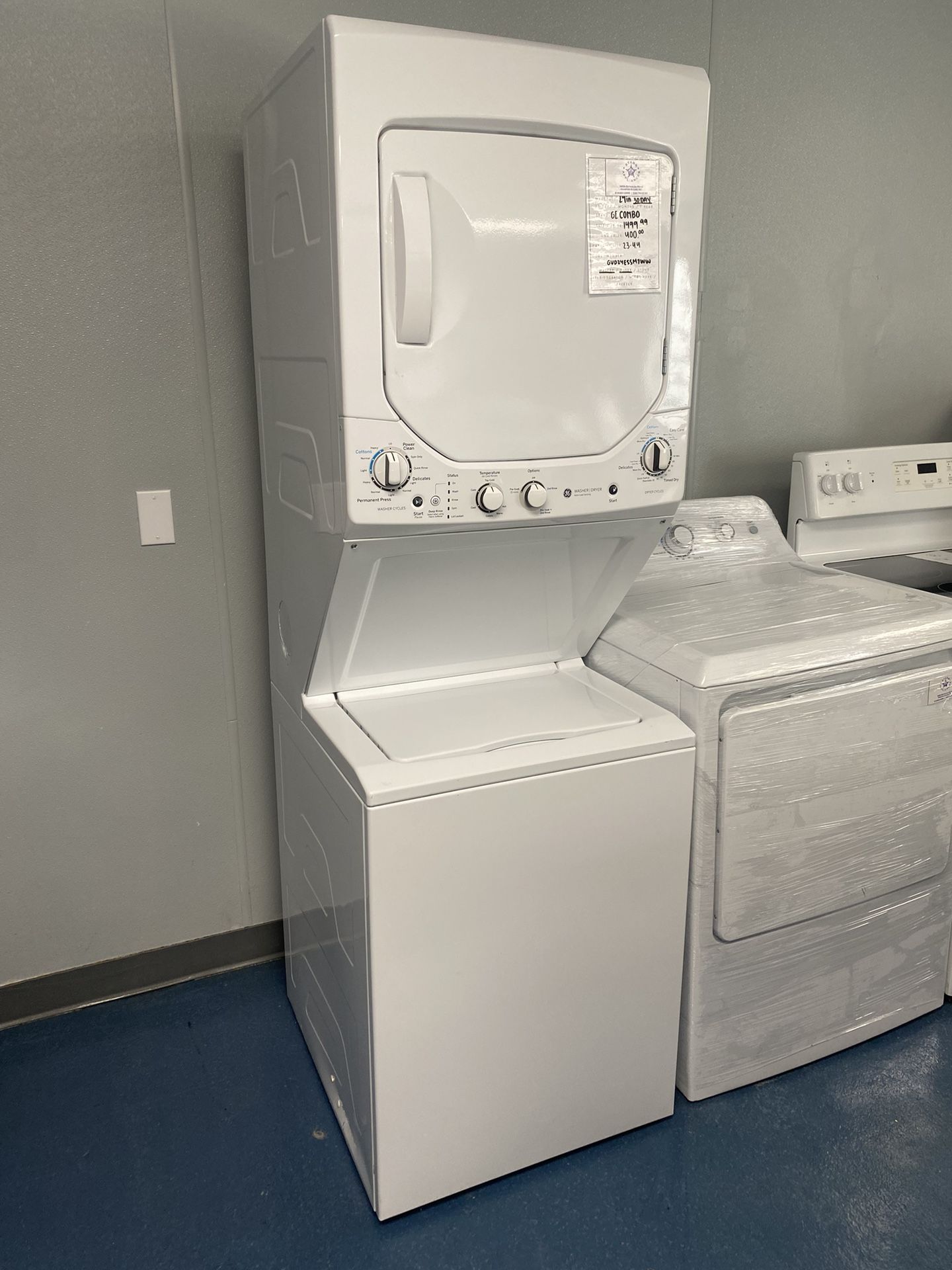 GE Combo Unit ,30 Day Warranty