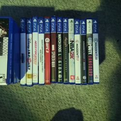 PS4 GAMES 