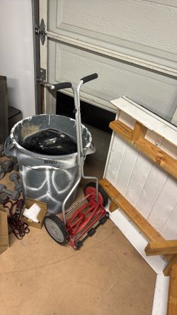 Lightly used push mower