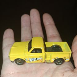 Vintage hot wheels 1969 chevy pick up, stepside 1.64 scale diecast Clean