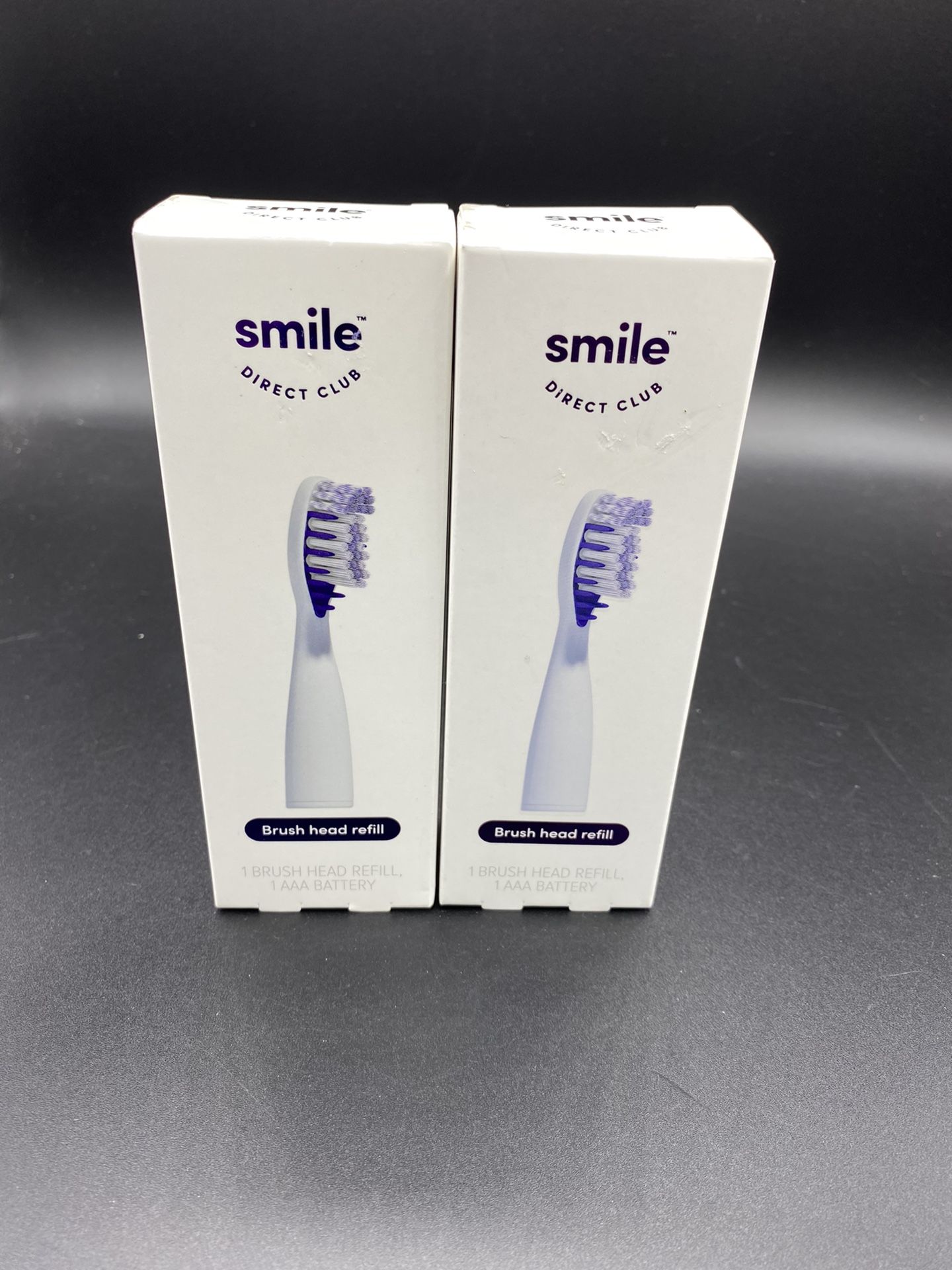 Smile Direct Club Brush Head Refill 1 Brush Head Refill 1 AAA BATTERY. Lot Of 2