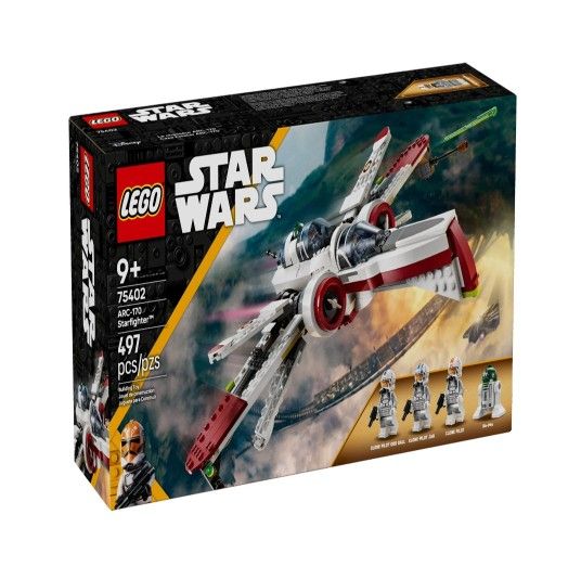 LEGO Star Wars Revenge of the Sith ARC-170 Starfighter Spaceship (LEGO Model: 75402)