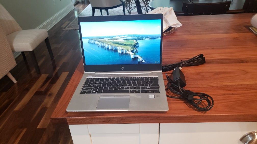 HP EliteBook 640 Laptop I7 G11  Intel(R) Core(TM) I7- 165U, 1.70 GHZ, 64 Bit Windows 10, 16GB RAM, 237 GB SSD Hard Drive, 2 USB Ports, HDMI Port, WIFI