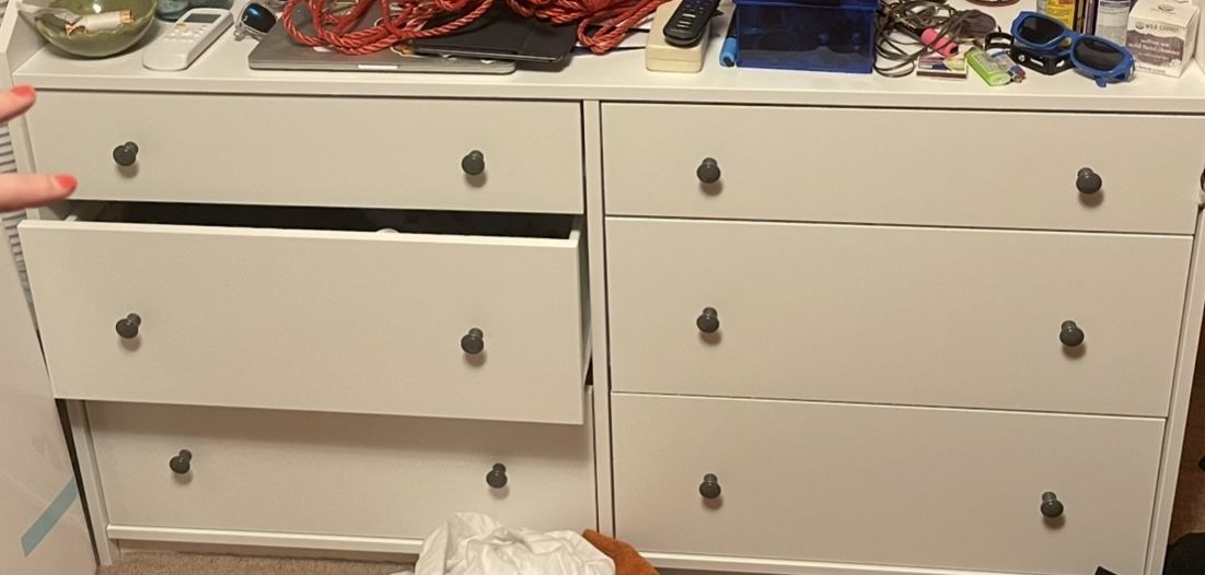 Free White Dresser