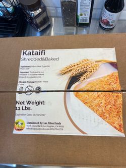 Kataifi 11lb box