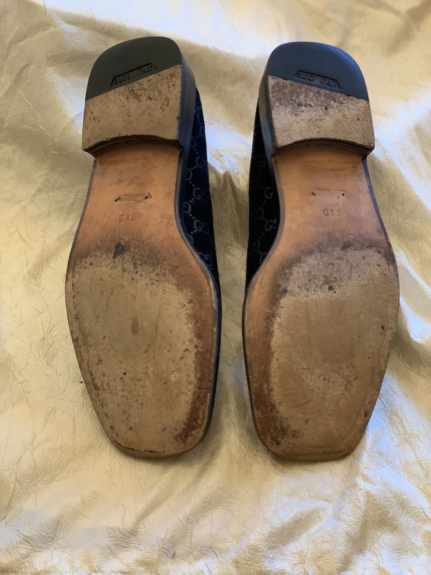 Men's Gucci Black Suede Loafer