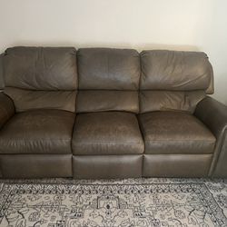 Two Recliner Sofas