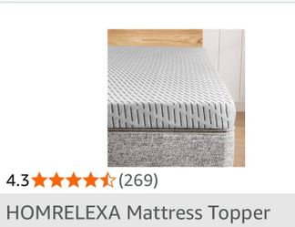 Mattress topper king size