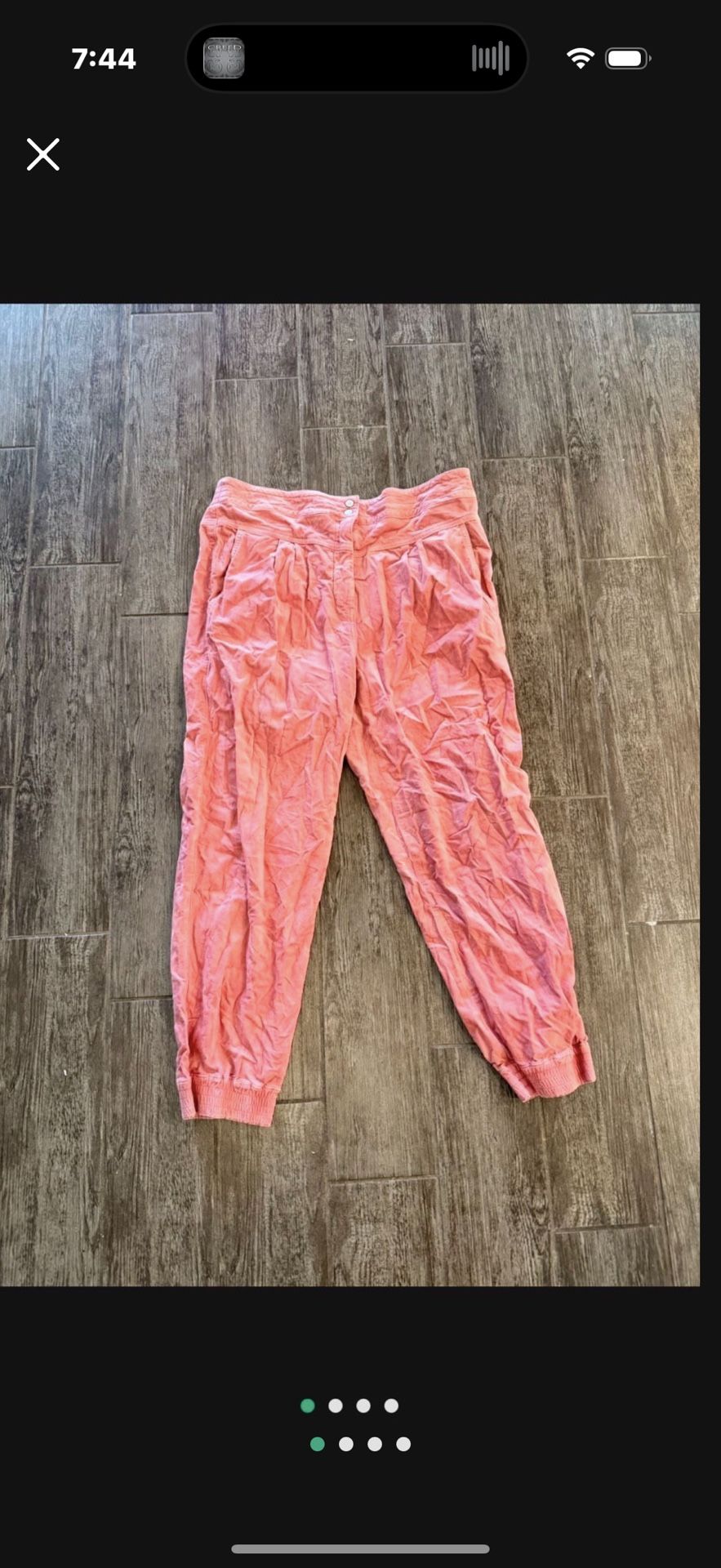 Size Large Anthropologie Pants