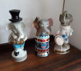 Vintage Jim Beam Liquor Decanters