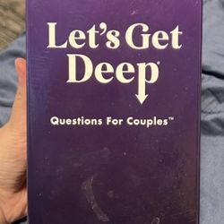 lets get deep couples edition