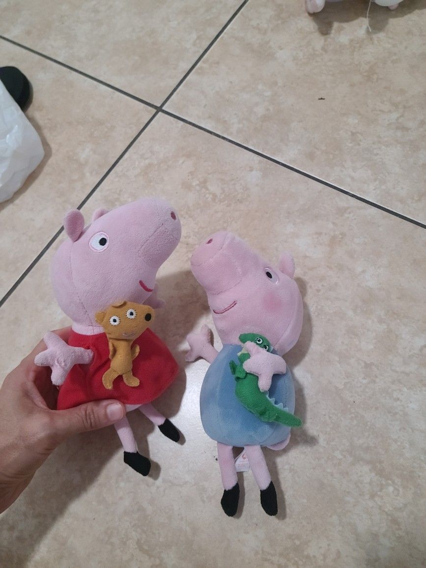 Peppa &George Pig Beanies