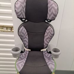 Evenflo  Big Kid Sport High-back Booster Car Seat, Black