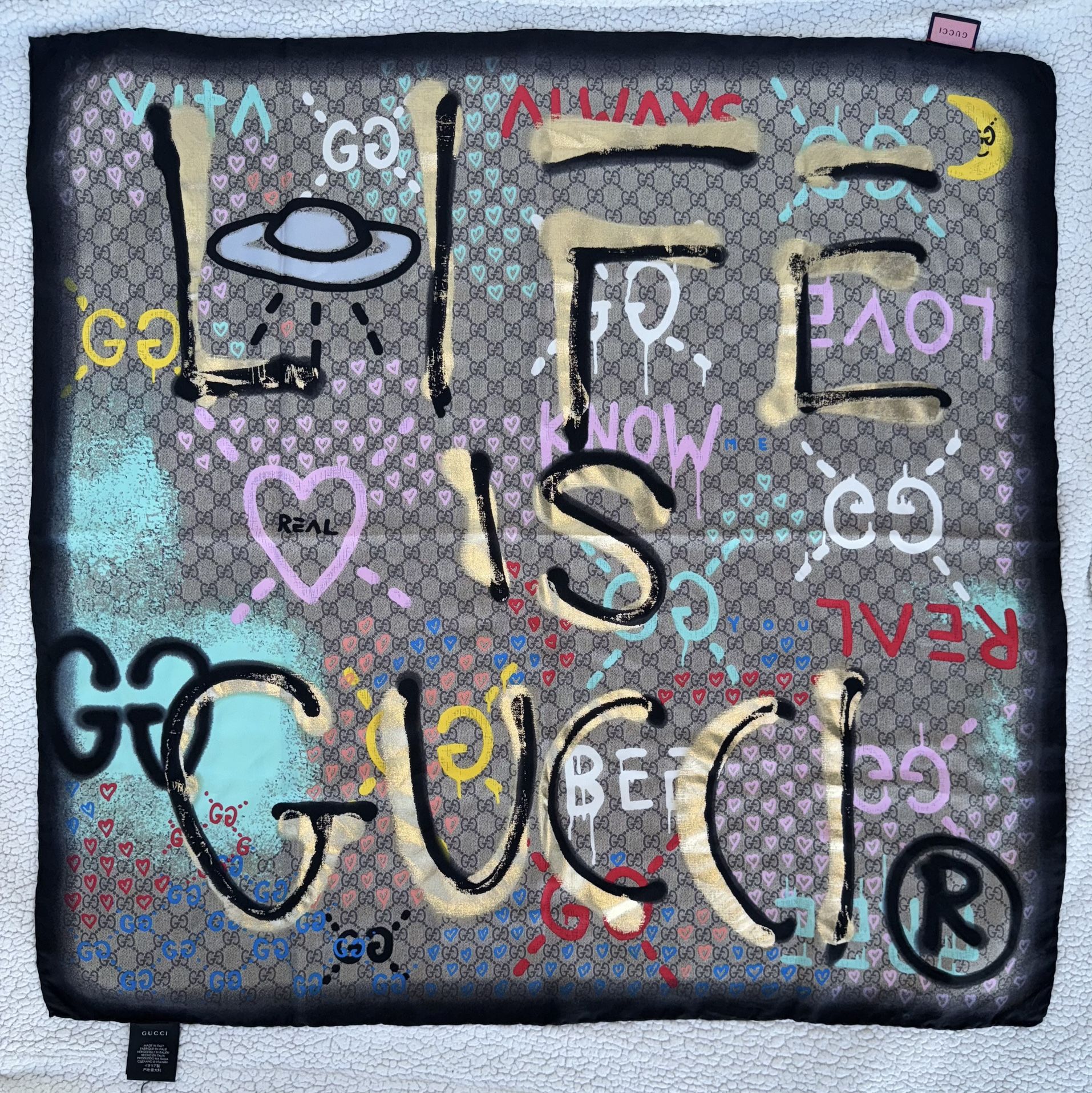 Gucci Silk Scarf