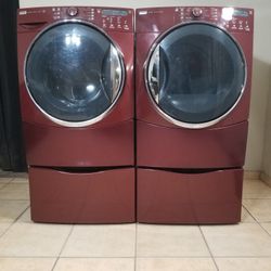 BEAUTIFUL KENMORE ELITE WASHER AND ELECTRIC DRYER FREE DELIVERY AND INSTALLATION ALSO A 90 DAY WARRANTY 