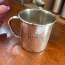 Vintage Sterling Baby Cup 54 Grams 