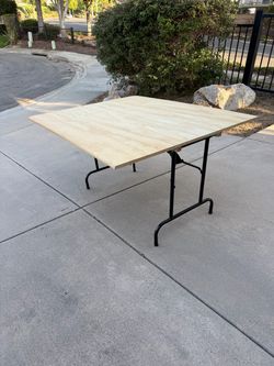 Free Plywood Table (Carmel Valley)