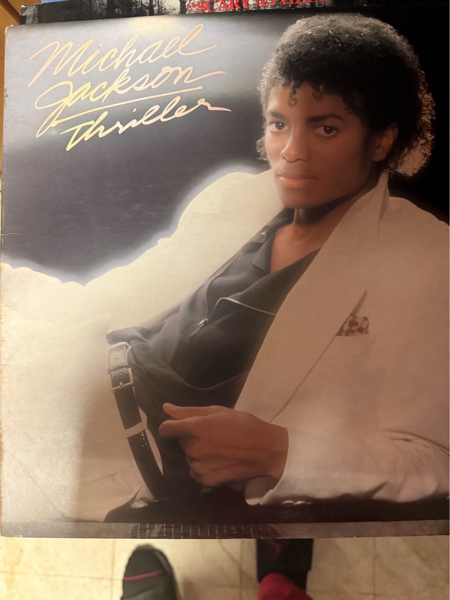 Godfather collection/Michael Jackson thriller album, Michel Jackson this is it cd and dangerous cd