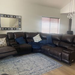 Large Reclining Sectional