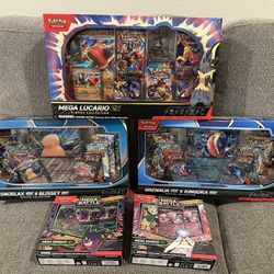 Pokemon Collection Boxes
