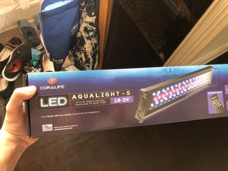 Coralife fish tank light