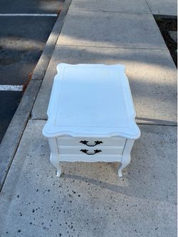 Bedroom Nightstand – French Provincial Style