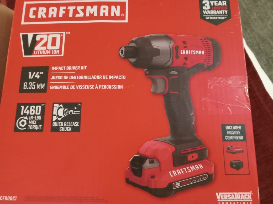 Craftsman Impact Set 20V