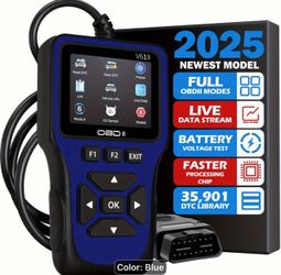 New OBD2 Scanner Diagnostic Tool, Check Engine Code Reader OBD2 Scanner with Reset, Mode 6, Mode 8 & I/M Readiness, Auto Check Engine Light Car Diagno