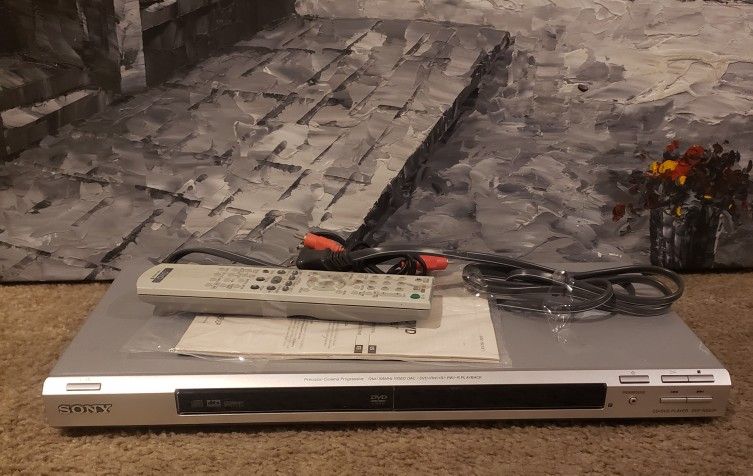 Sony DVP-NS55P/S Single Disc DVD Player, Silver