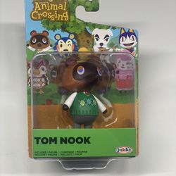 Animal Crossing Tom Nook 2.5" Figure Jakks Pacific New in Package