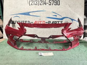 2019 - 2020 - 21 - 2024 LEXUS ES350 ES 350 FRONT BUMPER COVER OEM AY82606 w/sensorhole