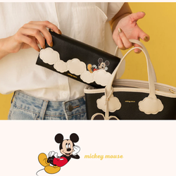 New Mickey Mouse Leather Long Wallets