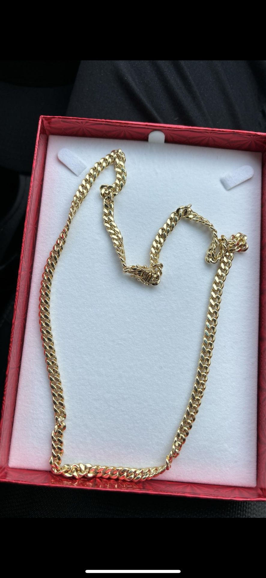 Cuban Gold Chain 24” About 23 Grams 10kt Gold