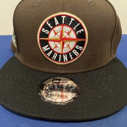 New Era Seattle Mariners Snapback (Brown Blk)