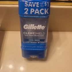 Gillette Deodorant 2 Pack (New)