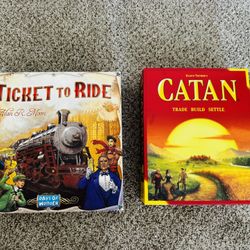 Board Games Bundle – Catan + Ticket to Ride