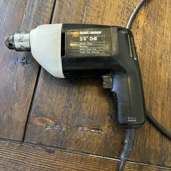Black And Decker Drill