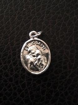 Silver St. Joseph Charm