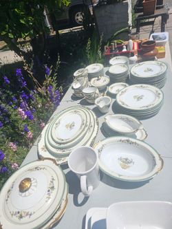 Antique glassware