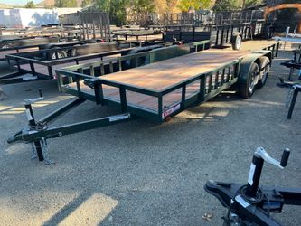 New Carson 6.5x18 Side Load Trailer with Ramps 7k gvwr