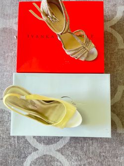 Elegant high-heeled shoes size 6.5
